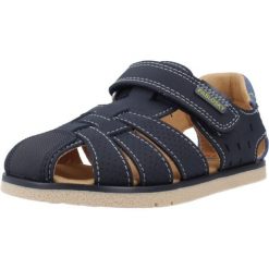 Sandały PABLOSKY 055223P Niebieski. Niebieskie sandały męskie Pablosky, z materiału, bez zapięcia. Za 224.99 zł.