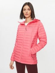 Columbia Kurtka puchowa Silver Falls™ Hooded Jacket Czerwony Regular Fit. Czerwone kurtki damskie Columbia, l, bez wzorów, z puchu, bez kaptura. Za 399.99 zł.