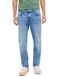 Męskie Spodnie Jeansowe Mustang Style Washington Straight Denim Blue 1016335 5000 312. Niebieskie spodnie materiałowe męskie Mustang, l, bez wzorów, z denimu. Za 219.99 zł.