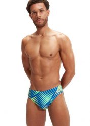 Slipy Speedo Allover Digital 7 Cm – Niebieskie / Kobaltowe – Rozmiar 26. Niebieskie kąpielówki męskie Speedo, l, bez wzorów, z poliesteru, na fitness i siłownię. Za 192.31 zł.
