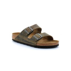 Klapki męskie Birkenstock Arizona. Szare klapki męskie Birkenstock, z materiału. Za 319.00 zł.