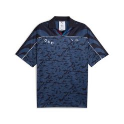 Koszulka Puma X Squid Game AOP Relaxed. Niebieskie koszulki sportowe męskie Puma, m, bez wzorów, z materiału, bez kołnierzyka, bez ramiączek, na fitness i siłownię. Za 206.13 zł.