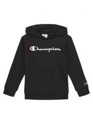 Champion Bluza 306970 Czarny Standard Fit. Czarne bluzy dla chłopców Champion, bez wzorów, z bawełny, bez ramiączek, bez kaptura. Za 99.99 zł.