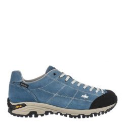 Buty turystyczne damskie LOMER MAIPOS MTX SUEDE. Niebieskie trekkingi damskie Lomer, trekkingowe. Za 729.99 zł.
