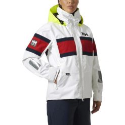Kurtka Żeglarska Damska Helly Hansen Salt Original. Białe kurtki damskie Helly Hansen, bez wzorów, bez kaptura. W wyprzedaży za 1,039.20 zł.