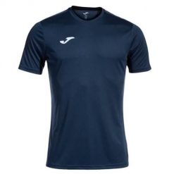 Koszulka sportowa męska Joma 103245331. Niebieskie koszulki sportowe męskie Joma, l, bez wzorów, z materiału, bez kołnierzyka, bez ramiączek, na fitness i siłownię. Za 91.60 zł.