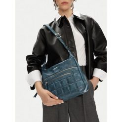 Torebka Lasocki. Niebieskie listonoszki damskie Lasocki, bez wzorów, bez dodatków. Za 169.99 zł.