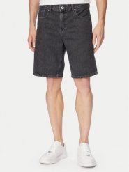 Karl Lagerfeld Jeans Szorty jeansowe B2M10077 Szary Straight Fit. Szare szorty męskie Karl Lagerfeld Jeans, m, bez wzorów, z bawełny. Za 439.99 zł.