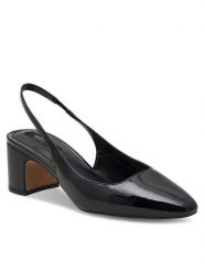 Nine West Sandały 123AL1938-1 Czarny. Czarne klapki damskie Nine West, bez wzorów, ze skóry, bez obcasa, na słupku, bez zapięcia. Za 199.99 zł.