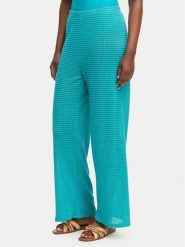 Ysabel Mora Spodnie materiałowe 86269 Turkusowy Loose Fit. Niebieskie spodnie materiałowe damskie ysabel mora, xs, bez wzorów, z materiału. Za 249.99 zł.