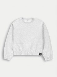 Coccodrillo Bluza ZC4132601MGJ Szary Regular Fit. Szare bluzy dla dziewczynek COCCODRILLO, bez wzorów, z bawełny, bez ramiączek, bez kaptura. Za 59.90 zł.