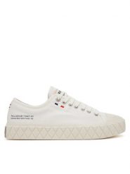 Palladium Trampki Palla Ace Cvs Org 74447-116-M Biały. Białe trampki i tenisówki damskie Palladium, bez wzorów, z materiału, bez zapięcia. Za 239.99 zł.
