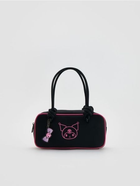 Torebka Kuromi - czarny. Czarne torby i plecaki dziecięce Reserved, ze skóry, małe. Za 69.99 zł.
