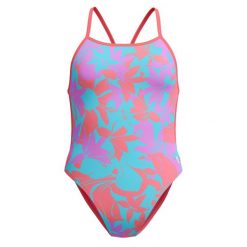 Damski Jednoczęściowy Strój Kąpielowy Alov Digi Vbk. Fioletowe kostiumy jednoczęściowe damskie Speedo, bez wzorów, sportowe, do pływania. Za 244.99 zł.