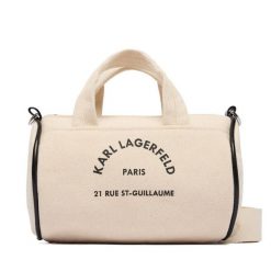 Torebka KARL LAGERFELD. Brązowe torebki do ręki damskie KARL LAGERFELD, bez wzorów, klasyczne, bez dodatków. Za 339.99 zł.