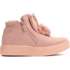Różowe Botki Cottontail. Czerwone botki dziewczęce Born2be, z materiału. Za 79.99 zł.