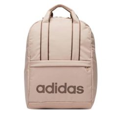 Plecak adidas. Brązowe plecaki damskie Adidas, bez wzorów, sportowe. Za 139.99 zł.