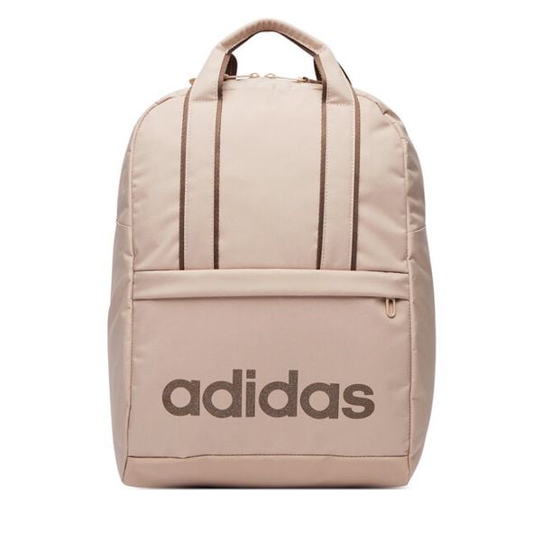 Plecak adidas. Brązowe plecaki damskie Adidas, bez wzorów, sportowe. Za 125.99 zł.