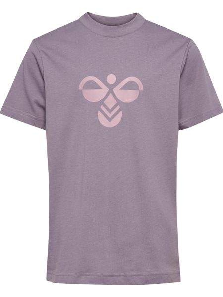 Koszulka dziewczęca Hummel Tukas Regular. Szare t-shirty i topy dla dziewczynek Hummel, bez wzorów, z bawełny, bez ramiączek. Za 100.99 zł.