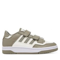 Sneakersy adidas. Zielone trampki i tenisówki chłopięce Adidas, bez wzorów, bez zapięcia. Za 129.99 zł.
