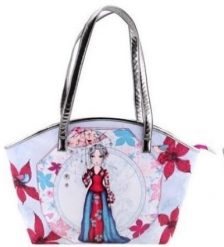 Santoro Torebka Curved Shopper Bag Parasol biała (273819). Białe torby i plecaki dziecięce SANTORO. Za 169.38 zł.