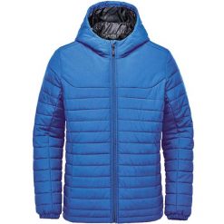 Męska Pikowana Bluza Z Kapturem Nautilus. Niebieskie bluzy męskie STORMTECH, m, bez wzorów, z kapturem. Za 537.99 zł.
