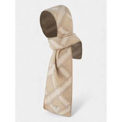 Szal Damski Barts Halberra. Brązowe szaliki i chusty damskie Barts, na zimę, bez wzorów, eleganckie. Za 309.00 zł.