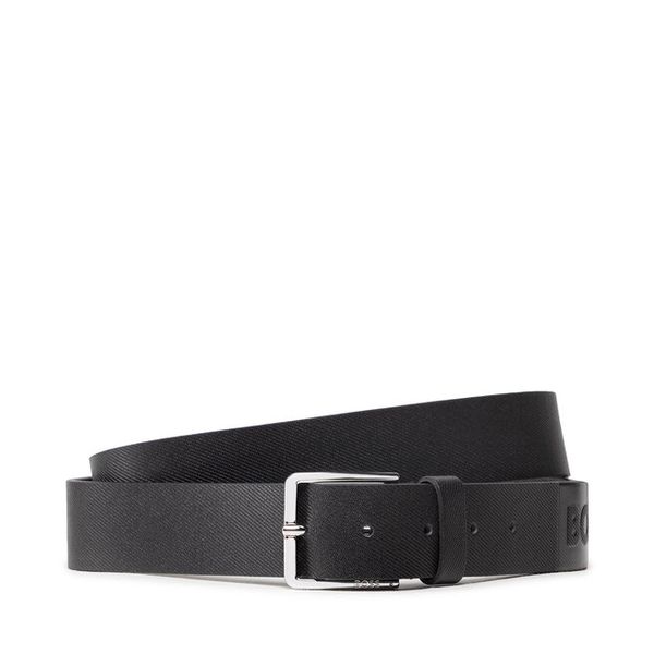 Pasek BOSS. Czarne paski damskie Boss, bez wzorów. Za 449.99 zł.