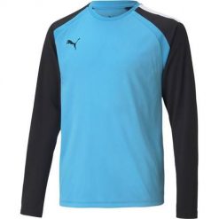 Bluza piłkarska chłopięca Puma Teampacer Gk. Białe bluzy dla chłopców Puma, bez wzorów, z poliesteru, bez ramiączek, bez kaptura. Za 158.16 zł.