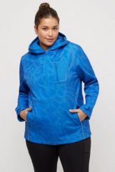 Damskie Kurtka Softshell HYPRAR modne cętki hydrofonowa oddychająca. Niebieskie kurtki damskie Ulla Popken, plus size, bez wzorów, z elastanu, bez kaptura. Za 599.99 zł.