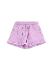 Coccodrillo Szorty materiałowe WC5119401IGK Fioletowy Regular Fit. Fioletowe spodenki dla dziewczynek COCCODRILLO, bez wzorów, z bawełny. Za 49.90 zł.