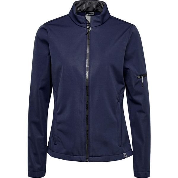 Kurtka damska Hummel North Softshell. Niebieskie kurtki damskie Hummel, na zimę, l, bez wzorów, z polaru, bez kaptura. Za 425.15 zł.