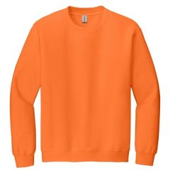 Bluza Rozpinana Z Grubej Mieszanki Dla Dorosłych Unisex. Brązowe bluzy męskie Gildan, m, bez wzorów, bez kaptura. Za 86.99 zł.