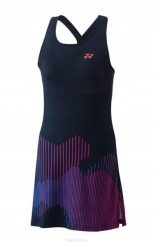 Sukienka tenisowa Yonex US + spodenki. Niebieskie szorty sportowe damskie YONEX, xl, bez wzorów, z materiału, marine, na fitness i siłownię. Za 335.99 zł.