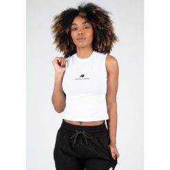 Livonia Crop Top - Biały. Białe obuwie sportowe damskie GORILLA WEAR, bez wzorów, na fitness i siłownię. Za 156.00 zł.