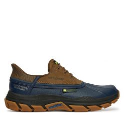 Półbuty Skechers. Półbuty na co dzień męskie Skechers, bez zapięcia. Za 519.99 zł.