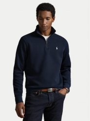 Polo Ralph Lauren Bluza 710P06234002 Granatowy Regular Fit. Niebieskie bluzy męskie Polo Ralph Lauren, m, bez wzorów, z bawełny, bez kaptura. Za 702.99 zł.