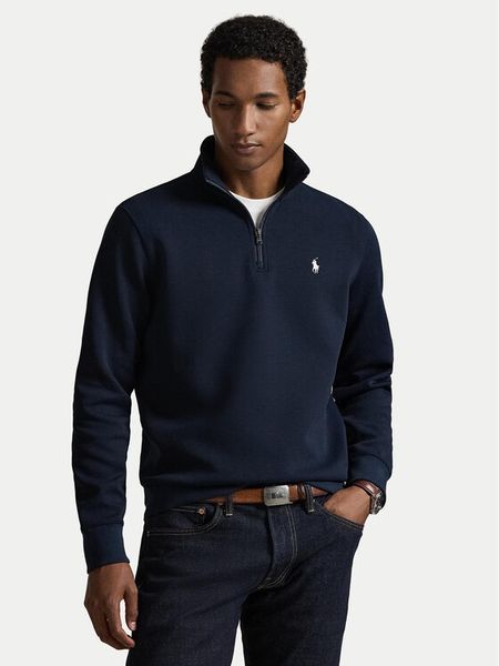 Polo Ralph Lauren Bluza 710P06234002 Granatowy Regular Fit. Niebieskie bluzy męskie Polo Ralph Lauren, m, bez wzorów, bez kaptura. Za 859.99 zł.