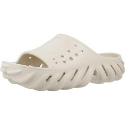 Klapki Crocs Model Echo Slide Kolor Beżowy. Brązowe klapki męskie Crocs, bez wzorów, z gumy. Za 362.00 zł.
