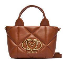 Torebka LOVE MOSCHINO. Brązowe torebki do ręki damskie Love Moschino, bez wzorów, bez dodatków. Za 949.99 zł.