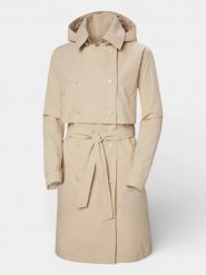Płaszcz Damski Helly Hansen W Jane. Brązowe płaszcze damskie Helly Hansen, na jesień, l, bez wzorów, z poliesteru, eleganckie, bez kaptura. Za 1,099.00 zł.