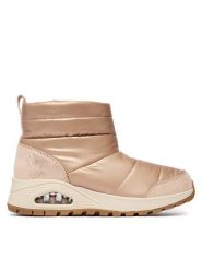 Skechers Śniegowce Uno Rugged - Puffer 168127 Złoty. Żółte śniegowce i trapery damskie Skechers, z materiału. Za 449.99 zł.