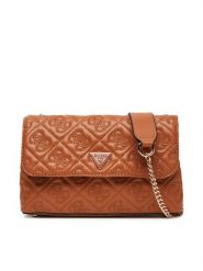 Guess Torebka HWQL96 58210 Brązowy. Brązowe torebki do ręki damskie Guess, z aplikacjami, ze skóry, bez dodatków. Za 409.99 zł.