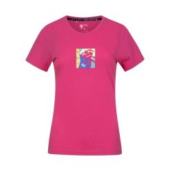 Koszulka damska Rafiki Akiyo. Czerwone koszulki sportowe damskie Rafiki, bez wzorów, sportowe, bez kołnierzyka. Za 214.50 zł.