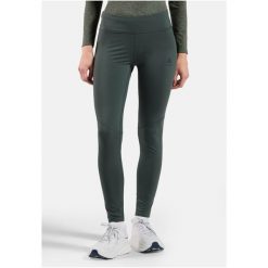 Legginsy Odlo Tights ZEROWEIGHT. Niebieskie legginsy sportowe damskie Odlo, xl, bez wzorów, do biegania. Za 429.99 zł.