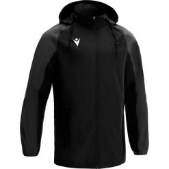Wodoodporna kurtka z pełnym zamkiem błyskawicznym Macron Elbrus. Czerwone kurtki sportowe damskie Macron, xl, bez wzorów, z materiału, z kapturem, rowerowe. Za 218.95 zł.