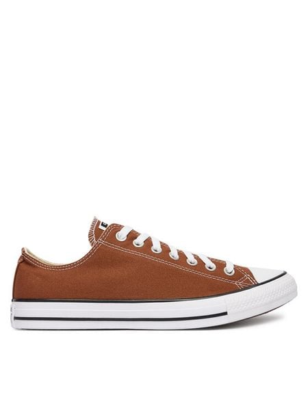Converse Trampki Chuck Taylor All Star A15957C Brązowy. Brązowe trampki męskie Converse, bez wzorów, z materiału, retro, bez zapięcia. Za 232.99 zł.