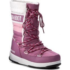 Śniegowce MOON BOOT - We Quilted Jr Wp 34051500004 Orchid/Rosa/Bianco. Buty zimowe dziewczęce marki Moon Boot. W wyprzedaży za 279.00 zł.
