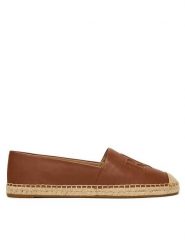 LAUREN RALPH LAUREN Espadryle Cameryn 802P04415003 Brązowy. Brązowe espadryle damskie Lauren Ralph Lauren, bez wzorów, ze skóry, bez obcasa, bez zapięcia. Za 619.99 zł.