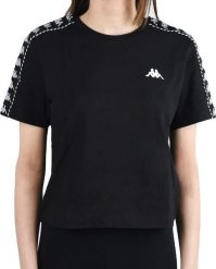 Kappa Kappa Inula T-Shirt 309090-19-4006 czarne L. Czarne t-shirty damskie Kappa, l, bez wzorów, bez kołnierzyka. Za 75.45 zł.